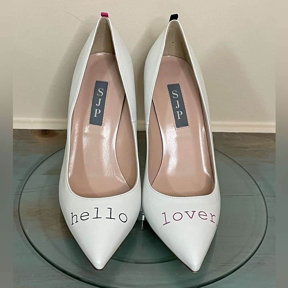 NEW EU 36.5/ US 6 SJP by Sarah Jessica Parker Fawn Hello Lover Heels